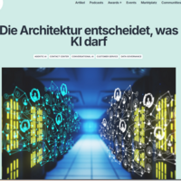Die Architektur entscheidet, was KI darf