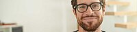 friendly man Page Header