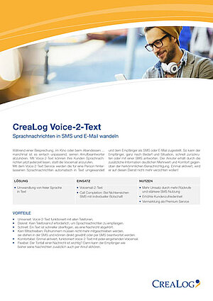 CreaLog Voice-2-Text Title Picture