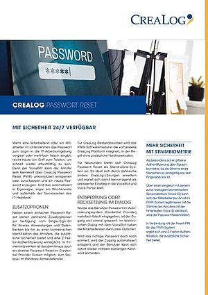 CreaLog Password Reset Title Picture